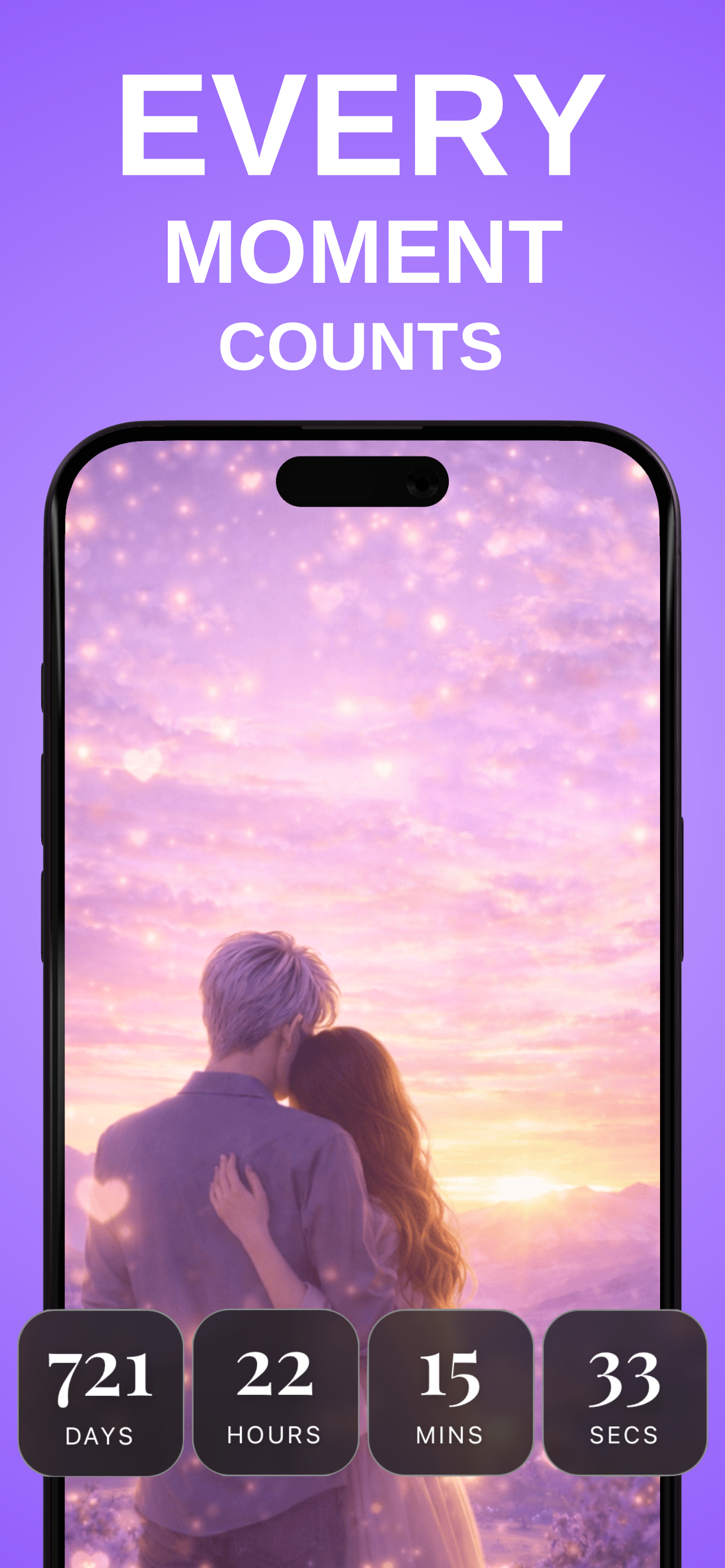 Softly day counter — Every moment counts