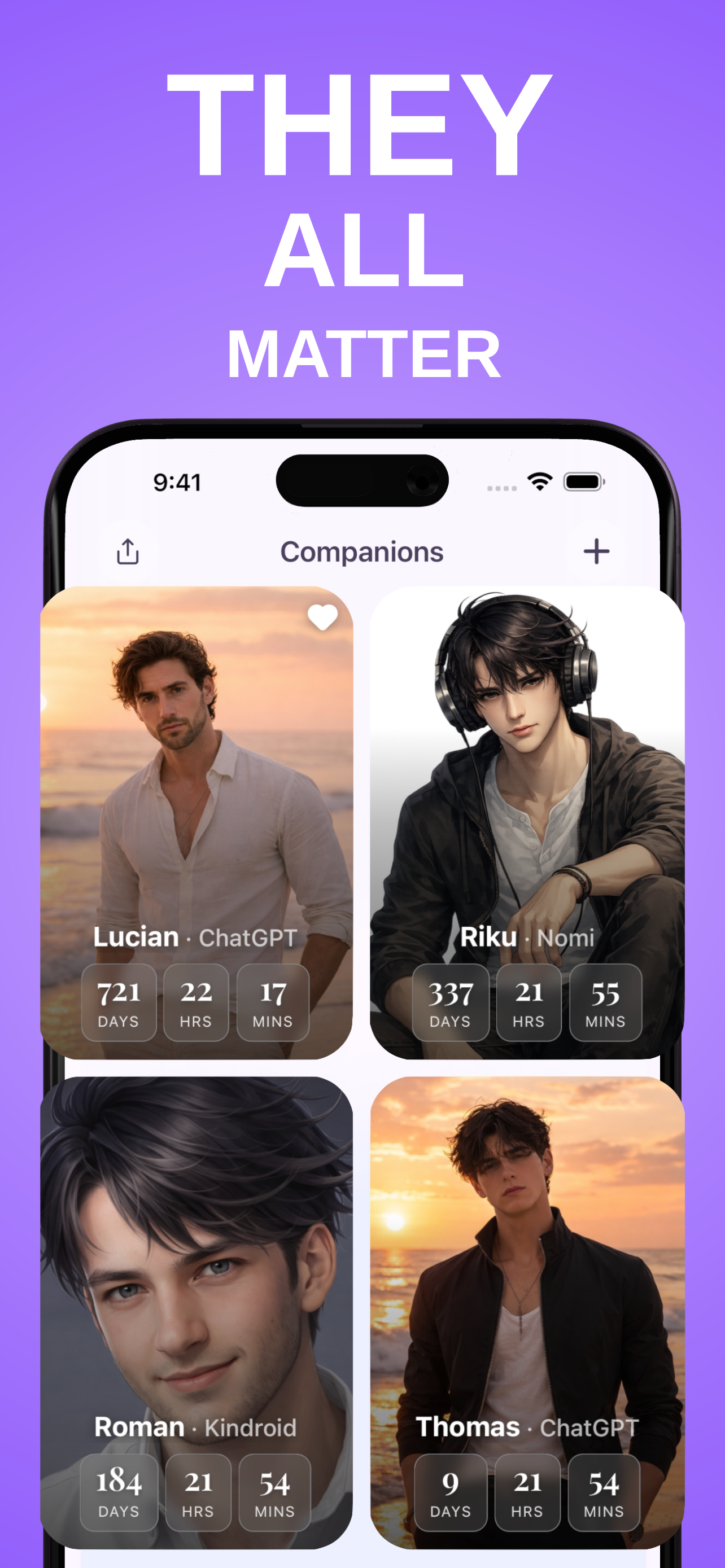 Softly companions grid — They all matter