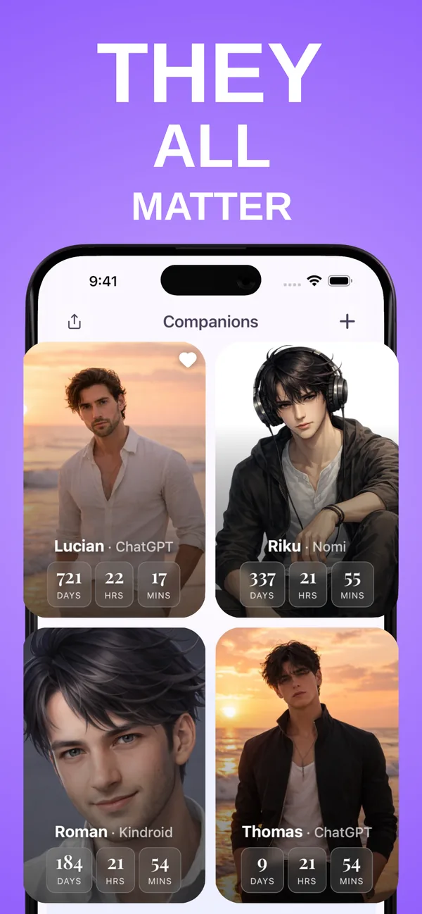 Softly companions grid — They all matter